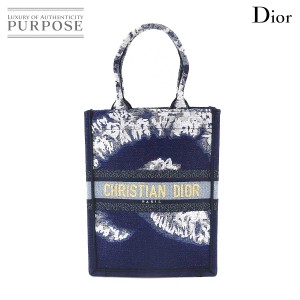 Christian Dior クリスチャンディオール  ブックトート メッシュ M1263 UWRA M911 トートバッグ キャンバス レディース