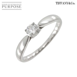 ティファニー TIFFANY&Co. ハーモニー ダイヤ 0.28ct G/VS1/3EX 9号 リング Pt プラチナ 指輪 鑑定書 レディース 90202439 【中古】BJ