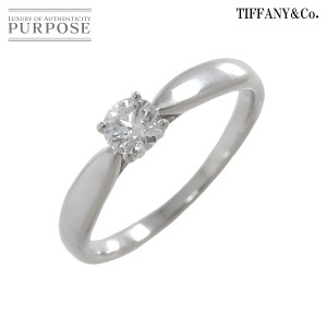 ティファニー TIFFANY&Co. ハーモニー ダイヤ 0.27ct E/VS1/3EX 9号 リング Pt プラチナ 指輪 鑑定書 レディース 90206869 【中古】BJ