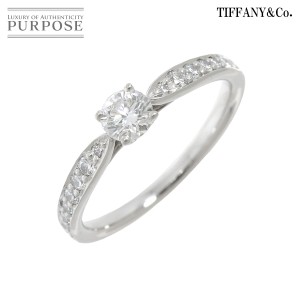 ティファニー TIFFANY&Co. ハーモニー ダイヤ 0.27ct F/SI1/3EX 9号 リング Pt プラチナ 指輪 レディース 90206899 【中古】BJ