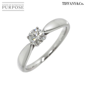 ティファニー TIFFANY&CO. ハーモニー ダイヤ 0.28ct H/VS1/3EX 6号 リング Pt【鑑定書付き】レディース 90212470 【中古】BJ