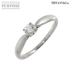 ティファニー TIFFANY&CO. ハーモニー ダイヤ 0.32ct G/VS2/3EX 13号 リング Pt【鑑定書付き】 レディース 90212878 【中古】BJ