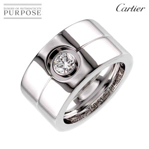 カルティエ Cartier ハイラブ #51 リング ダイヤ K18 WG ホワイトゴールド 750 指輪 レディース 90225777 【中古】BJ