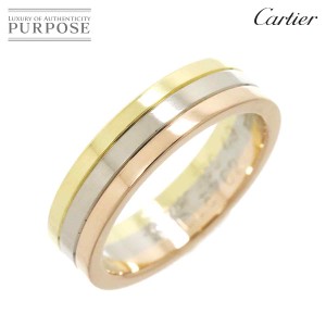 カルティエ Cartier ヴァンドーム #49 リング K18 YG WG PG スリーゴールド 3カラー 750 指輪 レディース 90225935 【中古】BJ