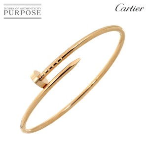 カルティエ Cartier ジュストアンクル SM #15 ブレスレット K18 PG 750 レディース 90227421 【中古】BJ