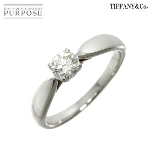 ティファニー TIFFANY&Co. ハーモニー ダイヤ 0.26ct I/VS1/3EX 5号 リング Pt プラチナ 指輪【鑑定書】レディース 90227611 【中古】BJ