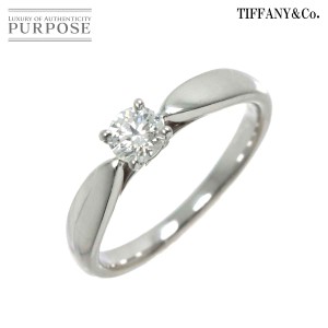 ティファニー TIFFANY&Co. ハーモニー ダイヤ 0.19ct H/VVS2/3EX 4.5号 リング Pt プラチナ 指輪 鑑定書 レディース 90228228 【中古】BJ