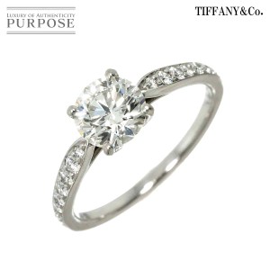 ティファニー TIFFANY&CO. ハーモニー ダイヤ 1.06ct I/VVS2/3EX 11号 リング Pt【鑑定書付き】レディース 90231607 【中古】BJ