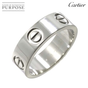 カルティエ Cartier ラブ #48 リング Pt プラチナ 指輪 レディース 90234405 【中古】BJ