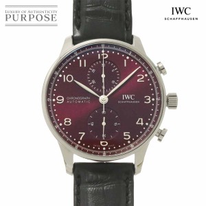 IWC ポルトギーゼ クロノグラフ IW371616 メンズ 腕時計 自動巻き インターナショナル ウォッチ カンパニー 90237933 【中古】時計