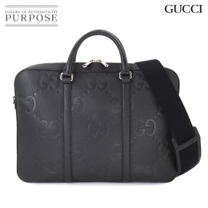 未使用 展示品 グッチ GUCCI ジャンボGG 2way ブリーフケース ビジネス ショルダー バッグ メンズ 90250026 【中古】ブランド