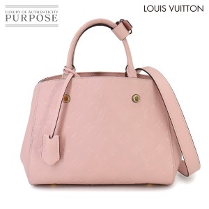 LOUIS VUITTON - ルイ ヴィトン LOUIS VUITTON ハンドバッグ ショルダーバッグ モノグラム アンプラント モンテーニュMM  モノグラムアンプラント レッド系ピンク レディース 送料無料【中古】 z2316の通販 by ブランドバリュー's shop｜ルイヴィトンならラクマ