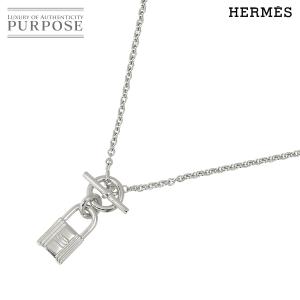 エルメス HERMES アミュレット ネックレス 40cm シルバー ケリー SV 925 レディース 90282016 【中古】BJ