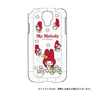 【大処分セール】マイメロディ GALAXY S4専用シェルジャケット お花 【メール便送料無料】