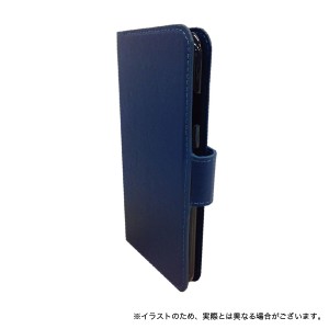 【大処分セール】iPhone6s Plus ／ iPhone6Plus対応 フリップカバー ネイビー【メール便可】