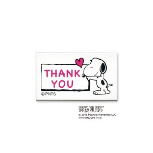 こどものかお スヌーピー オフィススタンプ002 THANK YOU 2256-002【メール便可】