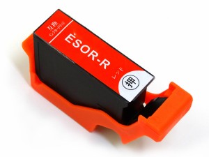 SOR-R エプソン用 SOR ソリ 互換インクカートリッジ レッド 【メール便送料無料】