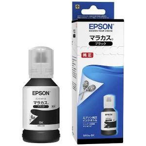 【純正インク】EPSON 純正インク MKA(マラカス)インクボトル ブラック MKA-BK【メール便不可】