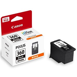 【純正インク】キヤノン(CANON) 純正インク BC-360 インクカートリッジ ブラック BC-360