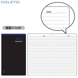 PILOT パイロット コレト手帳リーフ 横罫 PBCLB01-15【メール便可】 5.5mm罫