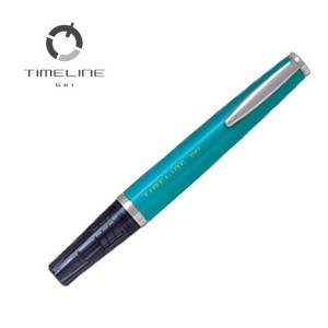 PILOT パイロット TIMELINE タイムラインゲル ゲルインキボールペン ピーコックグリーン