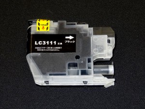 [旧ラベル] LC3111BK ブラザー用 LC3111 互換インクカートリッジ ブラック【メール便送料無料】