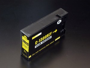 [旧ラベル] PGI-1300XLY キヤノン用 PGI-1300 互換インク 顔料 大容量 イエロー【メール便可】 大容量顔料イエロー