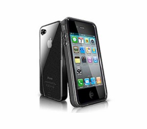 【大処分セール】iSkin ソフトケース solo4 for iPhone4 ブラック