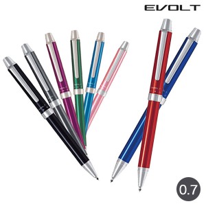 PILOT パイロット 2+1 EVOLT (エボルト) 0.7細字 BTHE-1SR 【メール便可】 全8色から選択