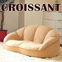 「CROISSANT」　ローソファ　コンパクトソファ　国産 ソファ ソファー ローソファー フロアソファー 1人掛け 一人掛け 1人用 一人がけソ