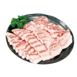 宮崎 SPF日南もち豚 バラ焼肉用 500g