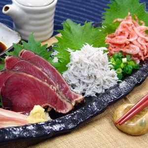 「石原水産」 静岡県産 鰹たたき＆桜えび＆しらすセット