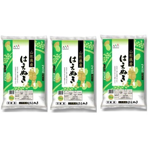 山形産 はえぬき 5kg×3 ギフト プレゼント お中元 御中元 お歳暮 御歳暮