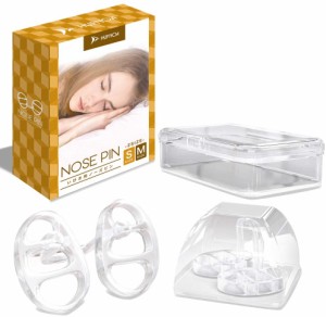 【送料無料】ノーズピン いびき防止グッズ いびき対策グッズ 鼻腔拡張で鼻呼吸を促進するSM2個セット ABY-051