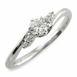 婚約指輪 エンゲージリング ダイヤモンドリング k18 ホワイトゴールド ゴールド 18の通販はau PAY マーケット - シエロブルー