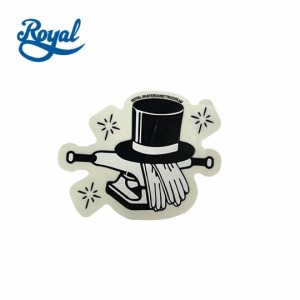 ROYAL TRUCK ロイヤル ステッカー LOGO STICKER 6.5cmx8.4cm NO39