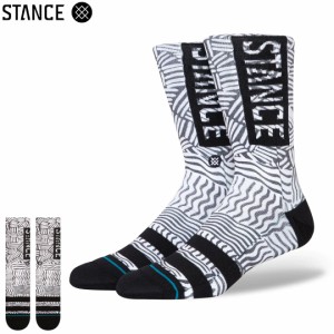 STANCE スタンス スケボー ソックス CROSSHATCH CREW SOCKS NO01