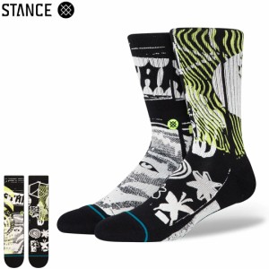 STANCE スタンス スケボー ソックス DISORTED CREW SOCKS NO04