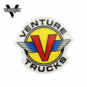 ベンチャー VENTURE スケボー ステッカーWINGS DIECUT MD 9cm x 9.6cm NO50