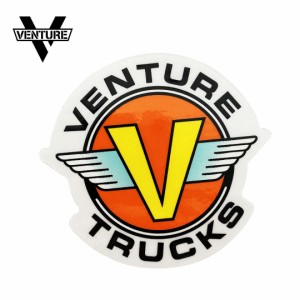 ベンチャー VENTURE スケボー ステッカーWINGS DIECUT MD 9cm x 9.6cm NO52