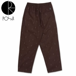 POLAR ポーラー スケボー イージー パンツ SURF PANTS NO COMPLY ブラウン NO14