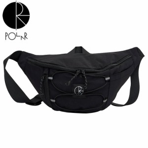 POLAR ポーラー スケボー ウエストポーチバック SPORT HIP BAG ブラック NO05