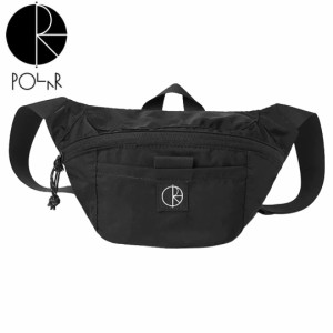 POLAR ポーラー スケボー ウエストポーチバック HIP BAG ブラック NO07