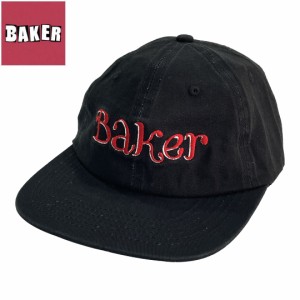 ベーカー BAKER スケートボード キャップ TIMES NEW BLK SNAPBACK ブラック NO028