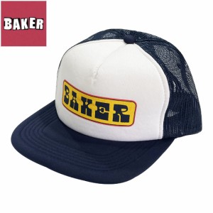 ベーカー BAKER スケートボード キャップ SEMI DRUNK TRUCKER HAT ネイビー NO029