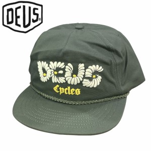 DEUS EX MACHINA デウスバイク サーフ キャップ 帽子 USA正規品 TANGERINE CAP オリーブ NO38