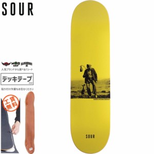 SOUR SOLUTION サワーソリューション スケートボード デッキ NISSE INGEMARSS 8.125インチ NO5