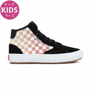 VANS バンズ スケート キッズ・ガールズ シューズ USA企画 LITTLE LIZZIE ブラック・マルチ NO29