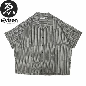 EVISEN エビセン スケボー シャツ YORYU LOGO SHIRT BLACK NO02