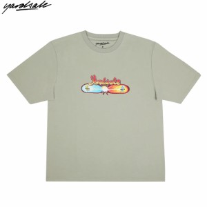 YARDSALE ヤードセール スケートボード Tシャツ WORLD TEE モス NO01